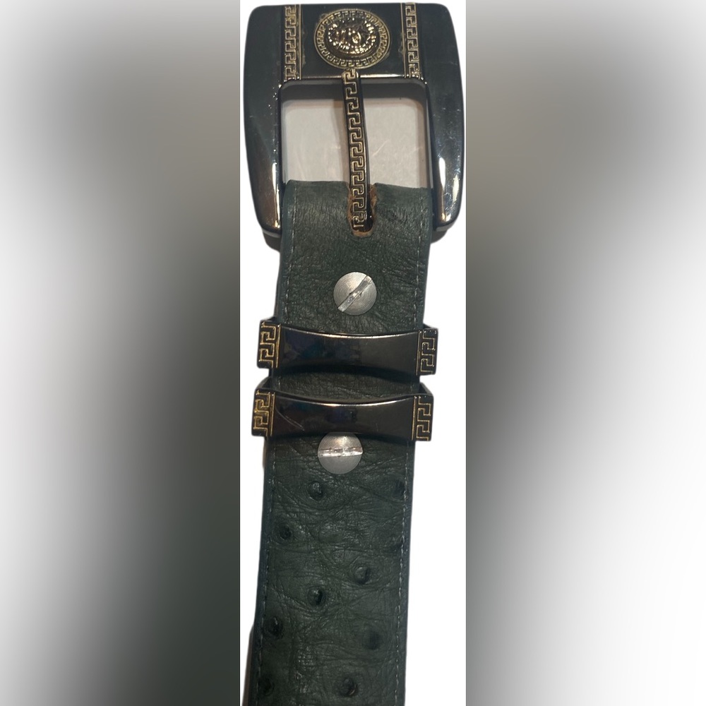 New handmade signed belt